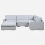 Refuge Sofa, Armless, Cloud Blue