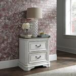 Magnolia Manor King Uph Bed, Dresser & Mirror, Chest, Night Stand - Image 10