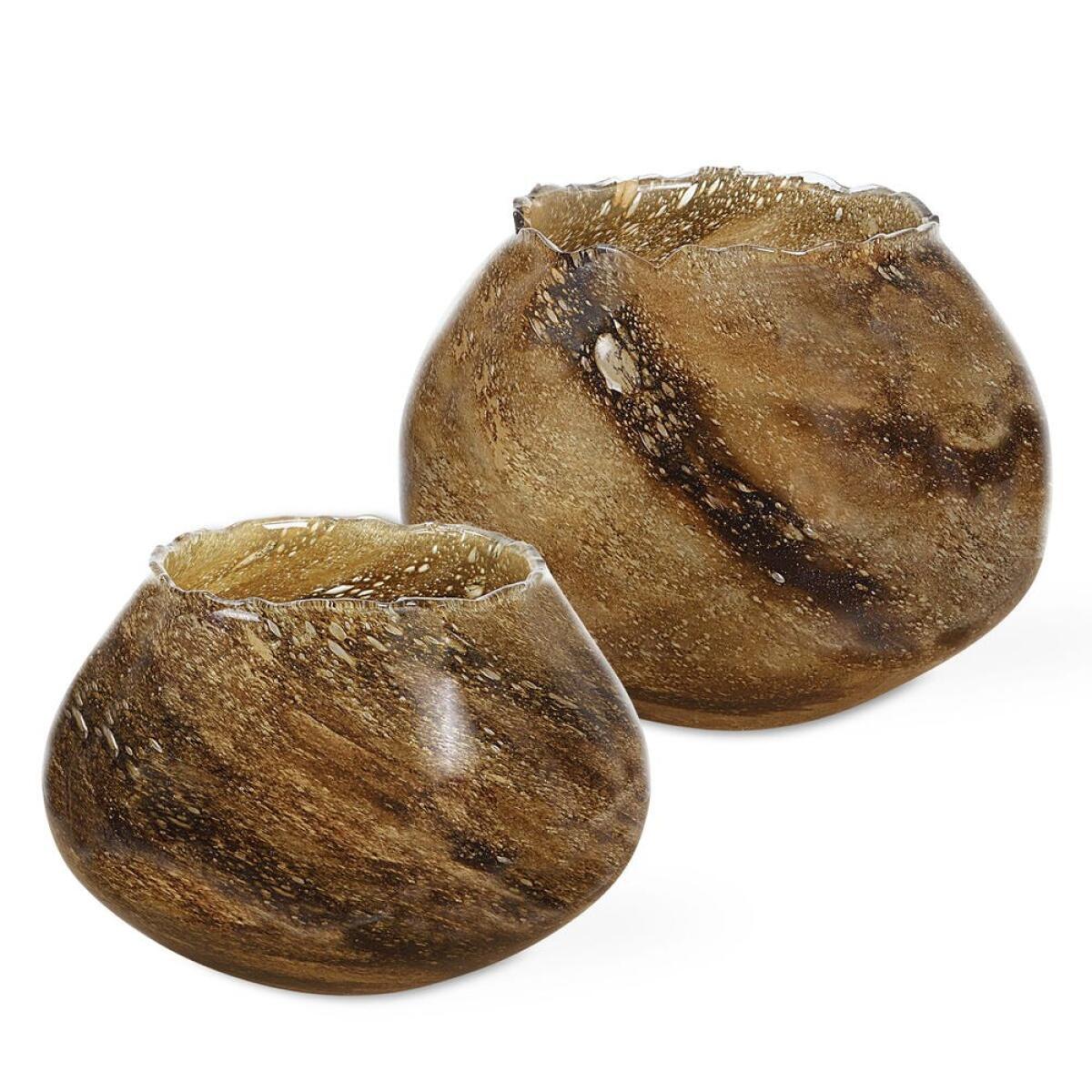 b13b619bb3aa863425f20c1285b67fe0 Tortoise Vases, S/2 - Image 1