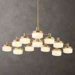 Wedge, 12 Lt Led Chandelier - Image 2