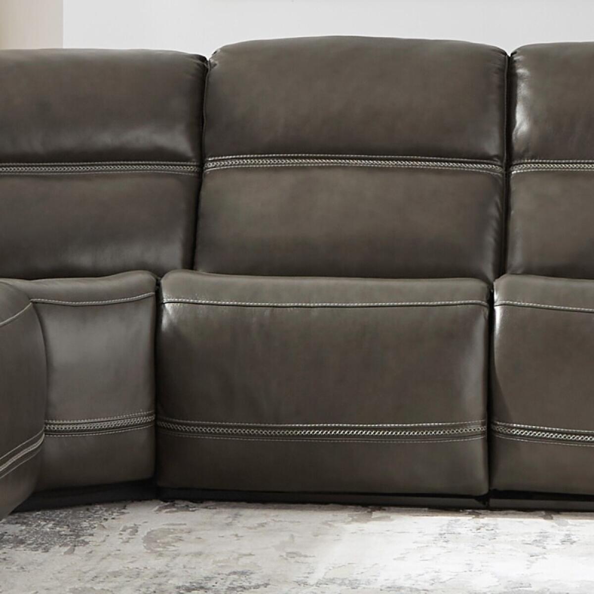 bde0289ddc6b7e166d60d838d7b4805a Bentley Armless Recliner P2 & ZG - Graphite - Image 1