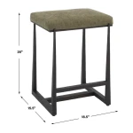 Midas Counter Stool, Bronze - Image 11