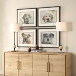 Dog Days Framed Prints, S/4 - Image 4