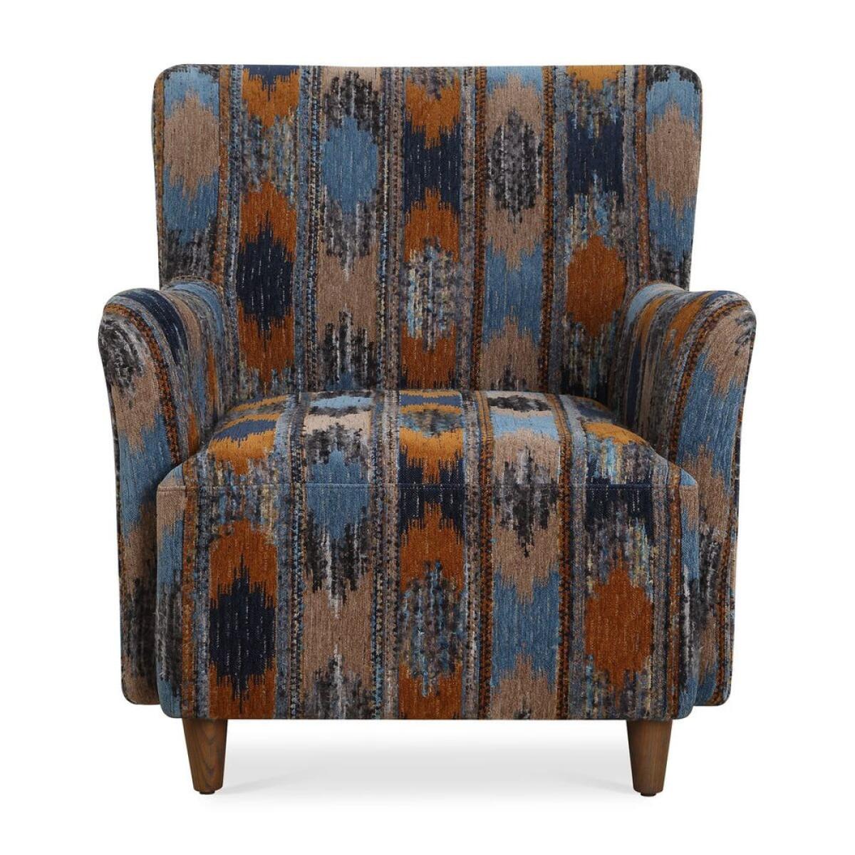bff8d672fff8de52a33d175b23c65b3d Lainey Armchair, Ikat - Image 1