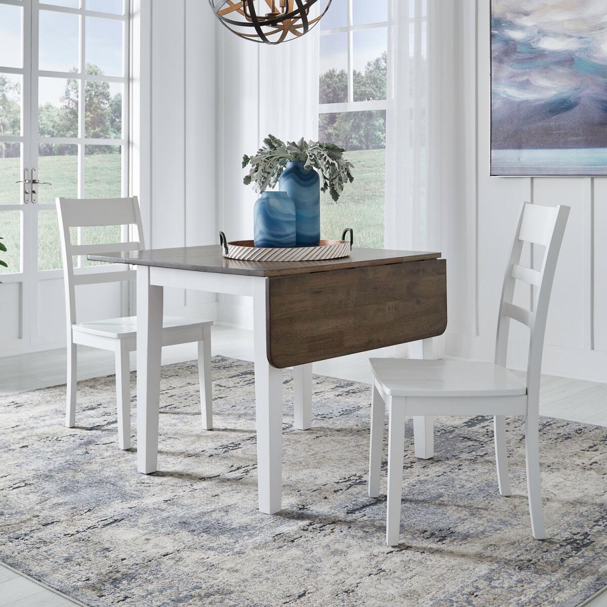 c78411c6d5f3b65db125b6fb10370020 Landale 3 Piece Drop Leaf Set - Image 1