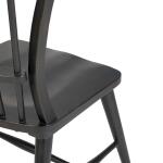 River Place Windsor Back Side Chair - Black (RTA) - Image 10