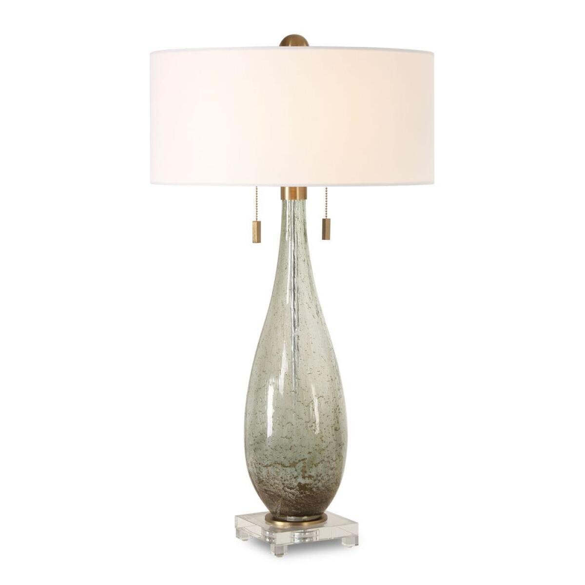 c8a5b4485db3698e6f4b72a155a977c6 Cardoni Table Lamp, Green - Image 1