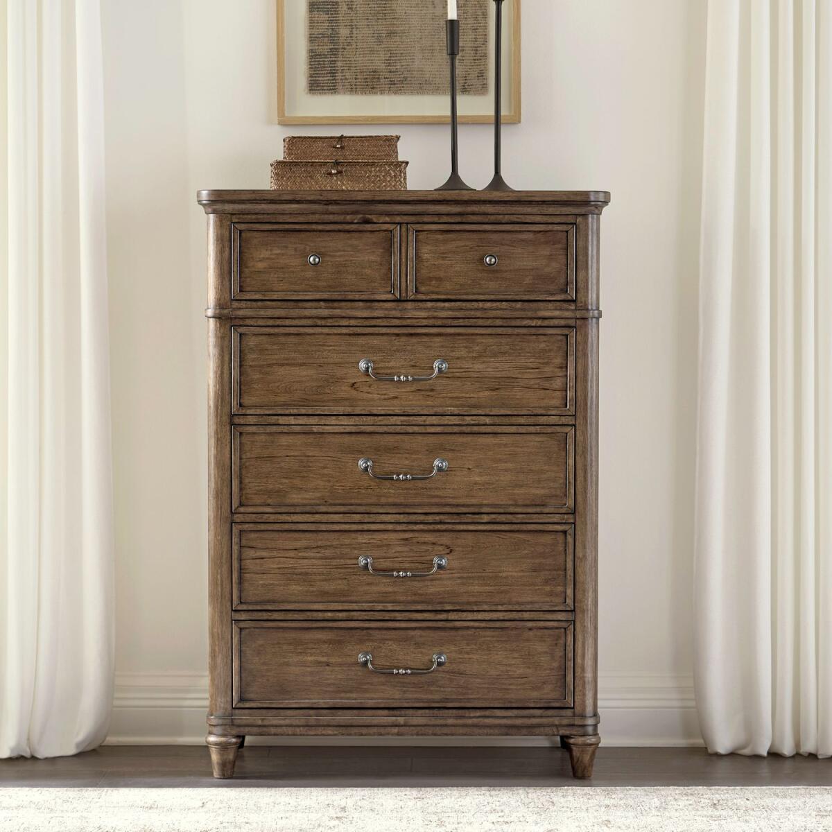 c8bcd3ab7f827797ae90efa558e40a55 5 Drawer Chest - Image 1