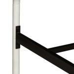 Vintage Series King Metal Bed - Antique White - Image 9
