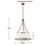 Andalucia, 4 Lt Pendant - Image 13