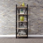 Tall Pier Unit with Faux Metal