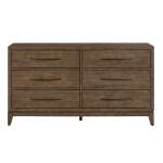 Shaker Lakes 6 Drawer Dresser - Image 4