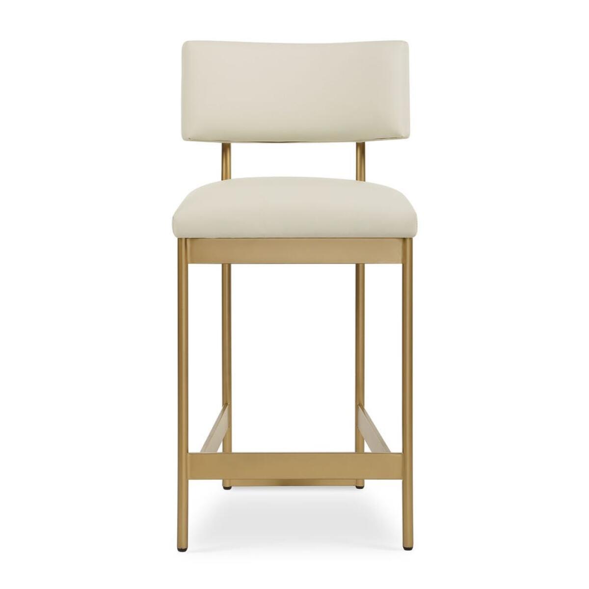 def0379105448c5239f490e274337df5 Apsley Counter Stool, Gold - Image 1