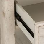 Farmhouse Reimagined End Table with Basket - Image 7