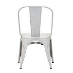 Vintage Series Bow Back Side Chair - Antique White - Image 6