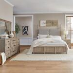 Proximity Place Queen Poster Bed, Dresser & Mirror, Night Stand