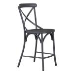 Vintage Series X Back Counter Chair - Grey - Image 3