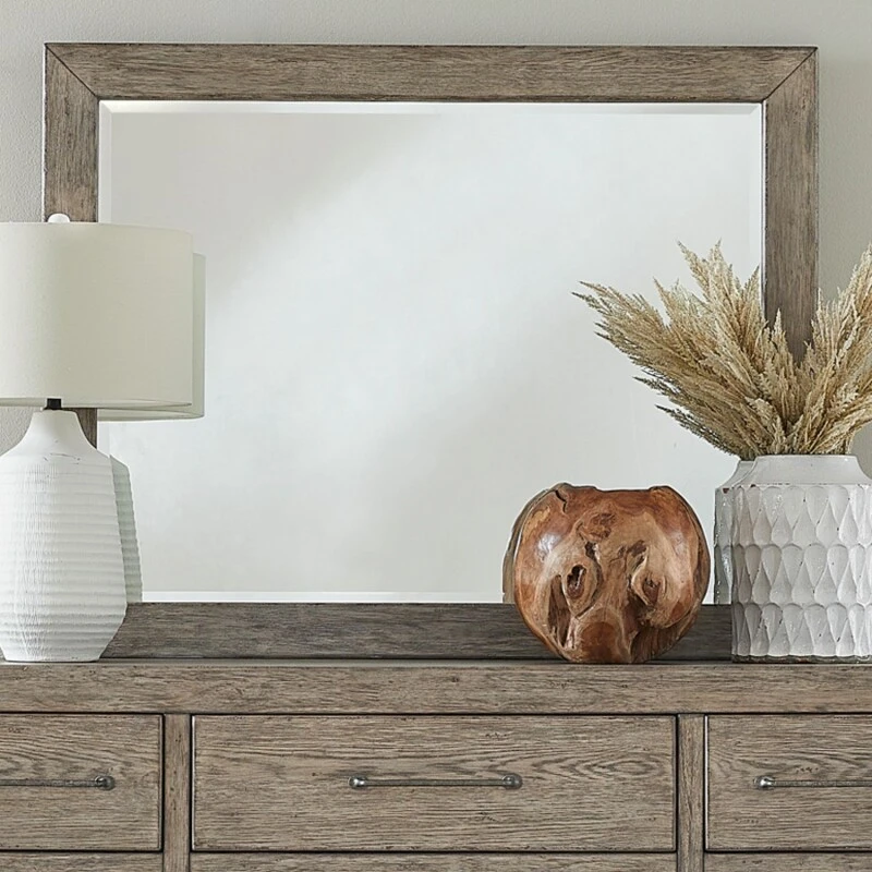 eb3b2b74011dc9028cd8ea89de82d268 Skyview Lodge Landscape Mirror - Image 1