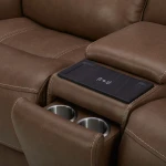 Collins Loveseat w/ Console P3 & ZG - Image 11