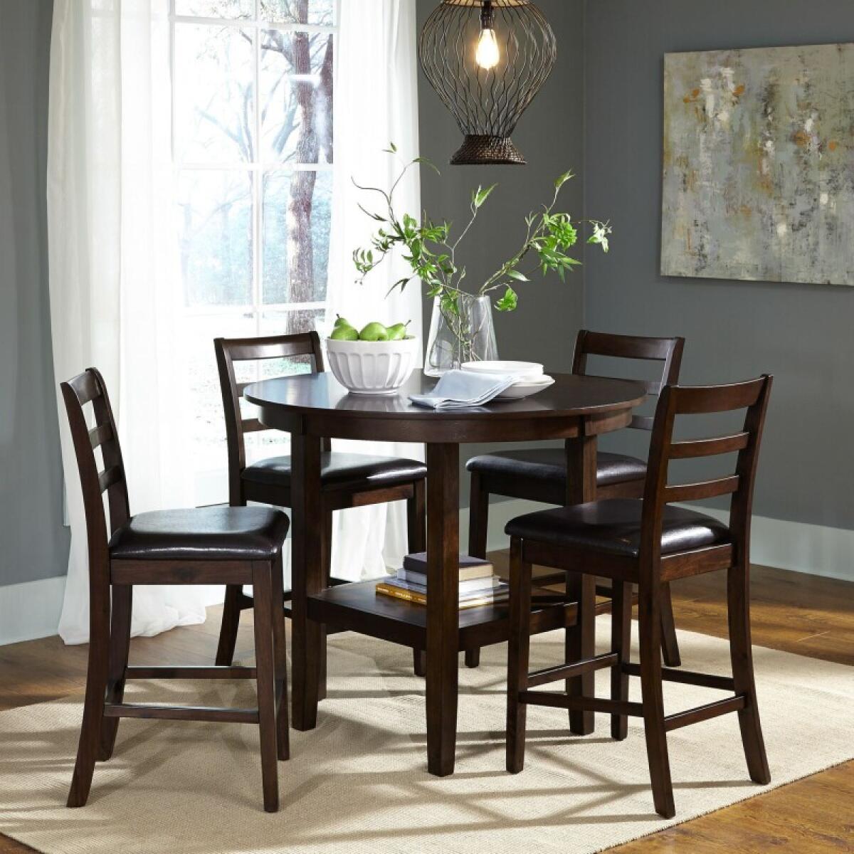 efe5e54d8254caee62f7412c20960250 5 Piece Pub Table Set - Image 1