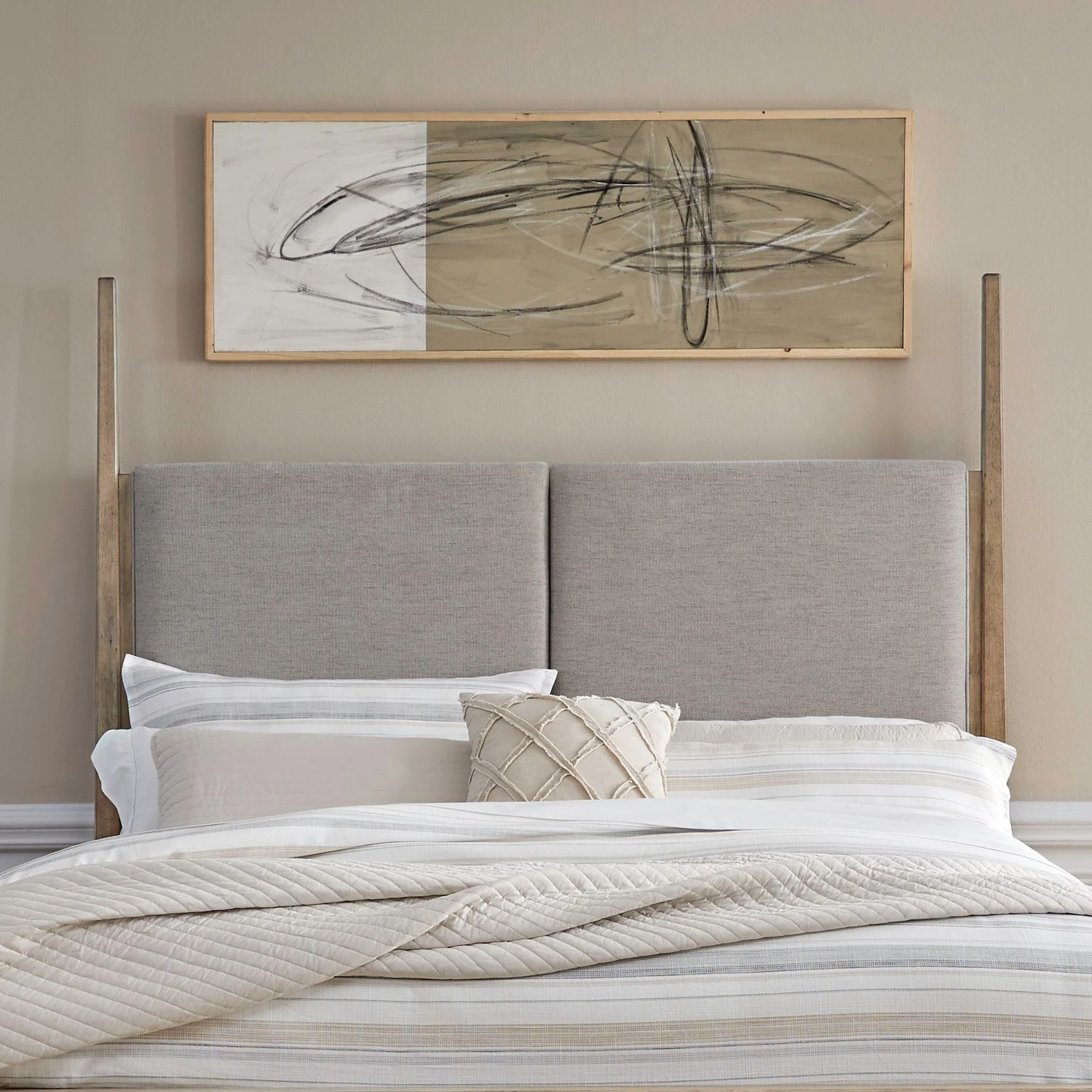 f0d339ac253b1e982151b746f8f50eca Queen Uph Poster Headboard - Image 1