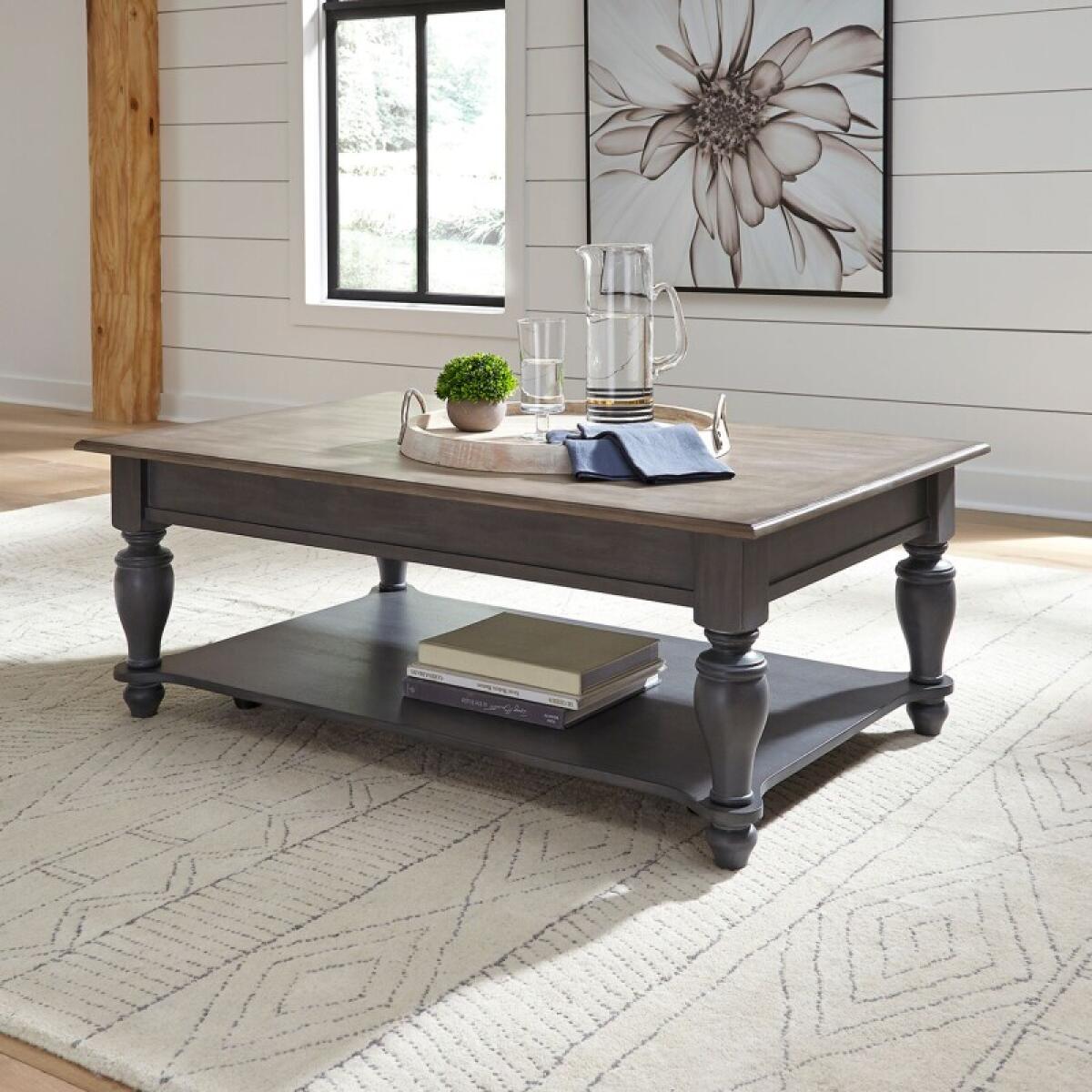 f136e6677a8cdcbdf73e56ba5ace5ae7 Rectangular Cocktail Table - Image 1