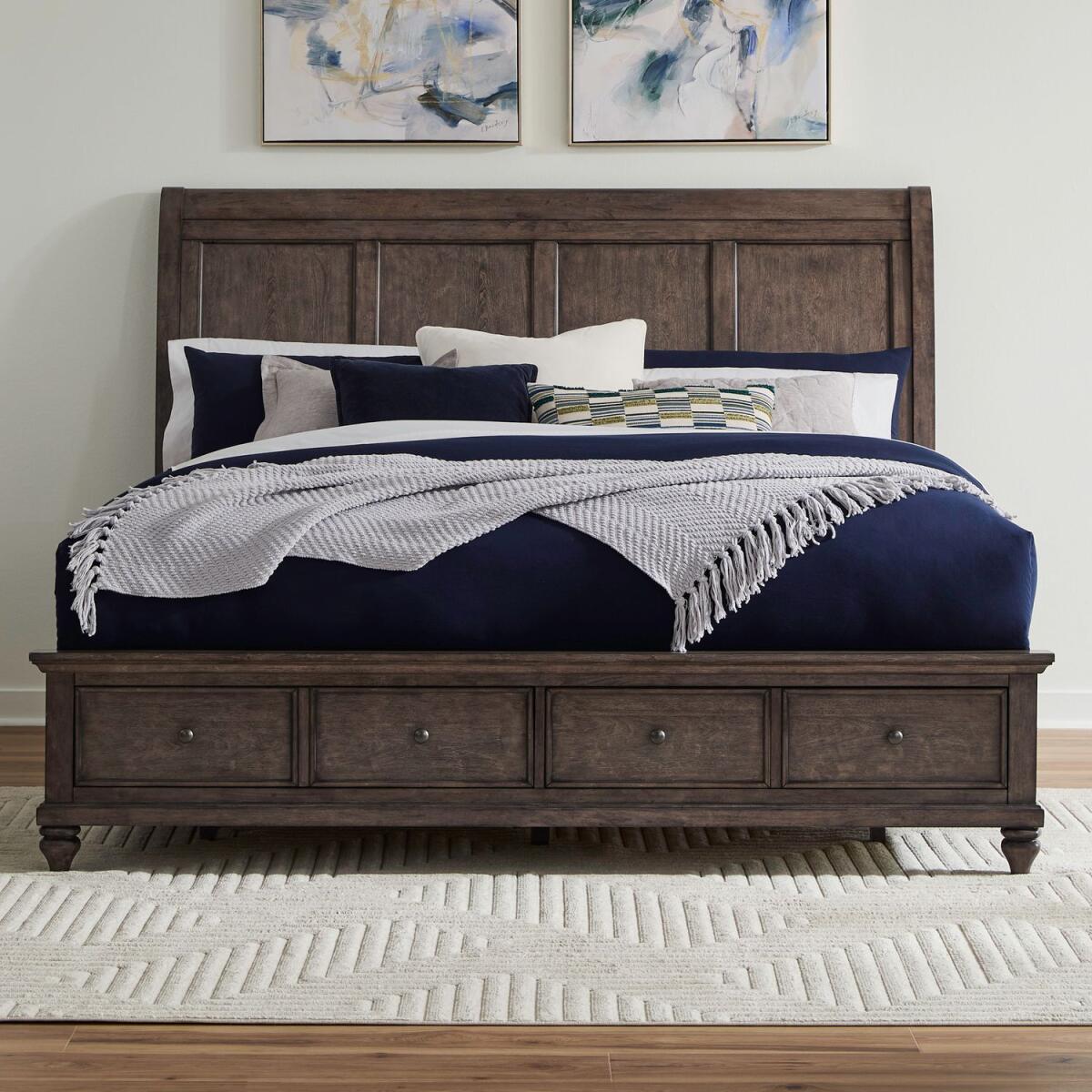 f86b1abab6c677e123f84319b434e564 Twin Lakes King Storage Bed - Image 1