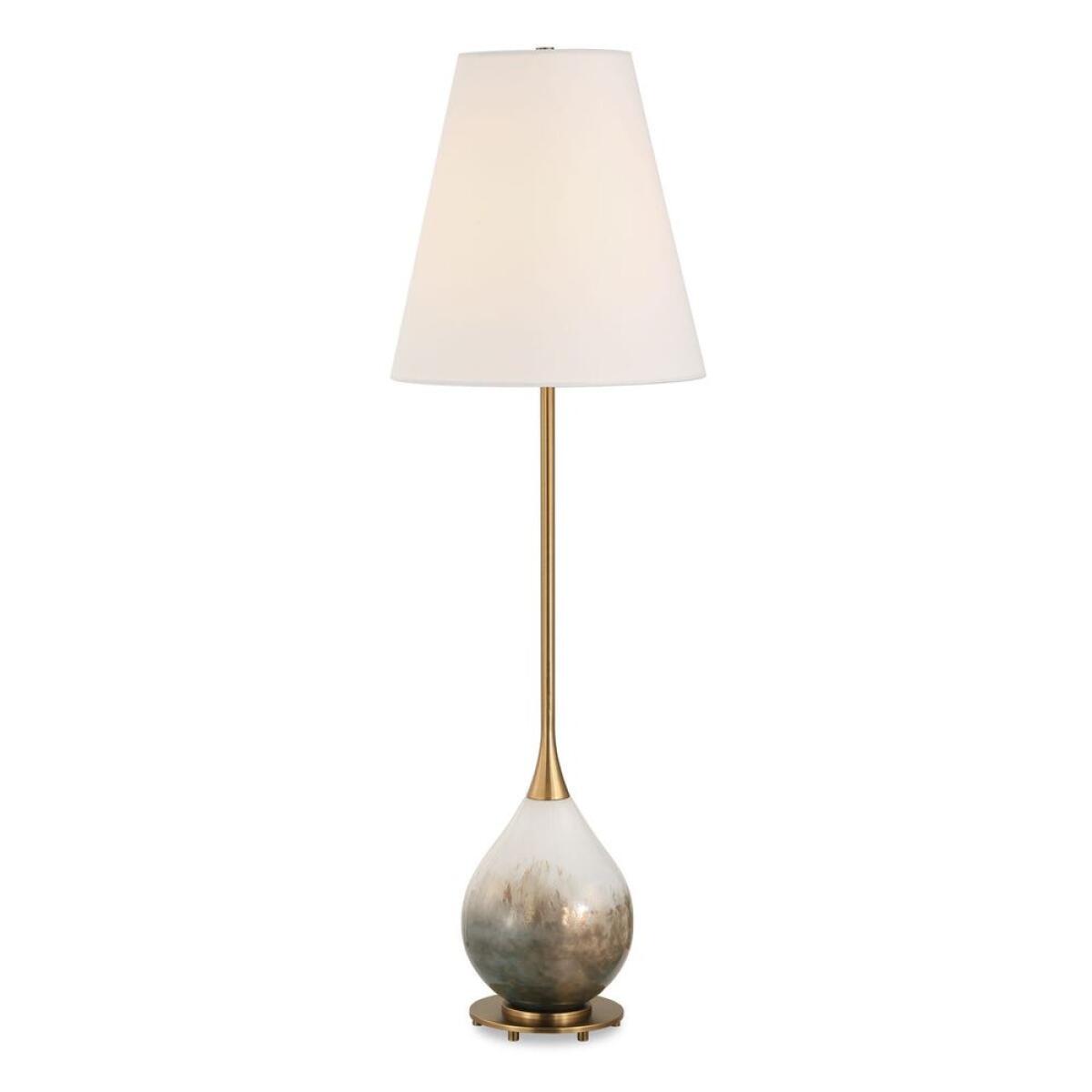 fdc0a9d2cf790b7f6f07cc630f65251c Cardoni Buffet Lamp, Smoke - Image 1
