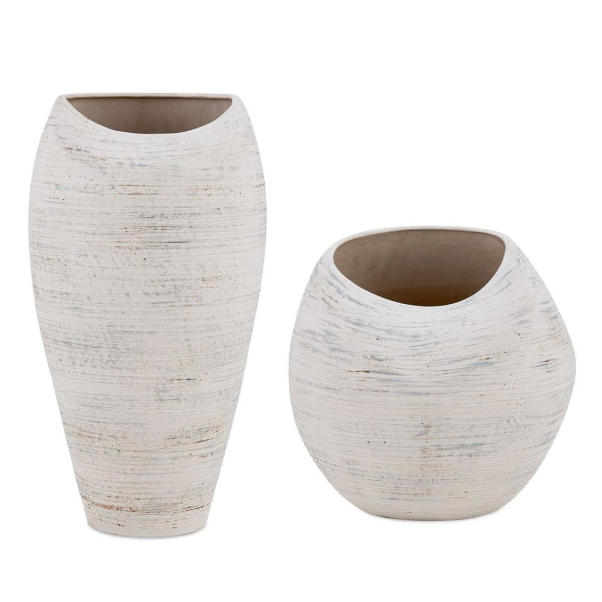 fe277f939f12a093e7e3cf84b1896a39 Inara Indoor-outdoor Vases, S/2 - Image 1