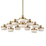 Wedge, 12 Lt Led Chandelier - Image 3