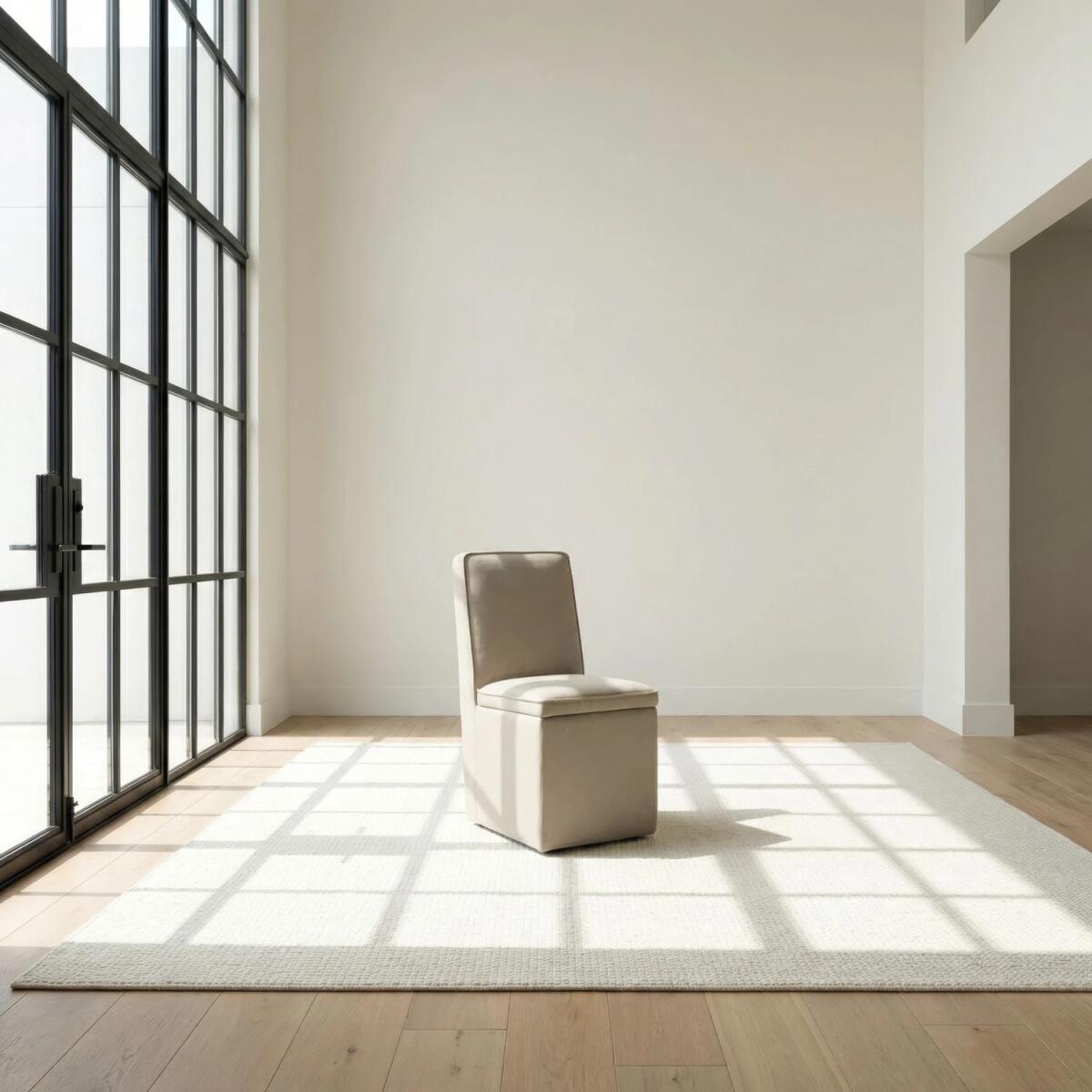 02e38258f981d18a110438bd96832f3b Accent Storage Dining Chair w/ Casters - Image 1