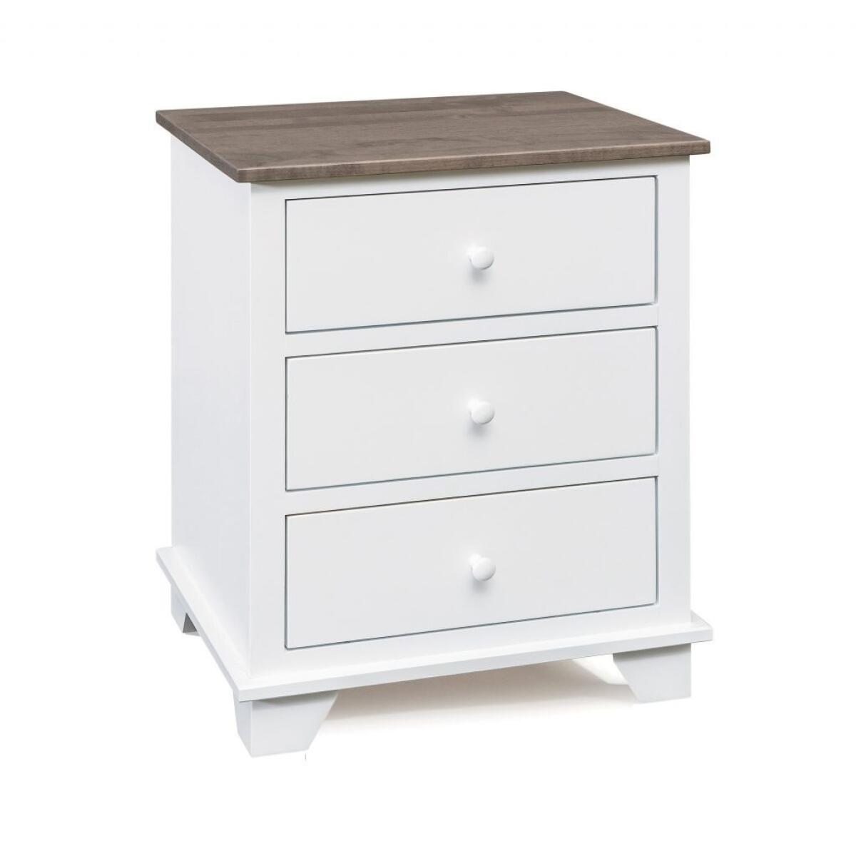0797ad04be2dd71017d6e4aa53b790bf Portland 3 Drawer Nightstand - 51231DSW - Image 1