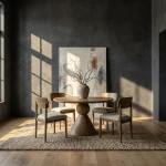 Briarcrest Opt 5 Piece Pedestal Table Set