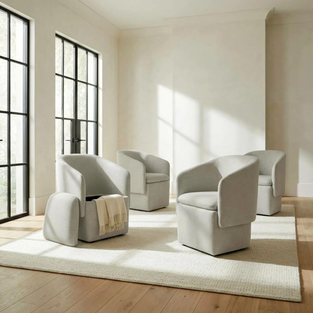0c000f67e1992d0df3c5b04c6502d67f Cloud Accent Dining Chairs - Set of 4 - Image 1