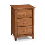 Shaker 3 Drawer Nightstand - 61431