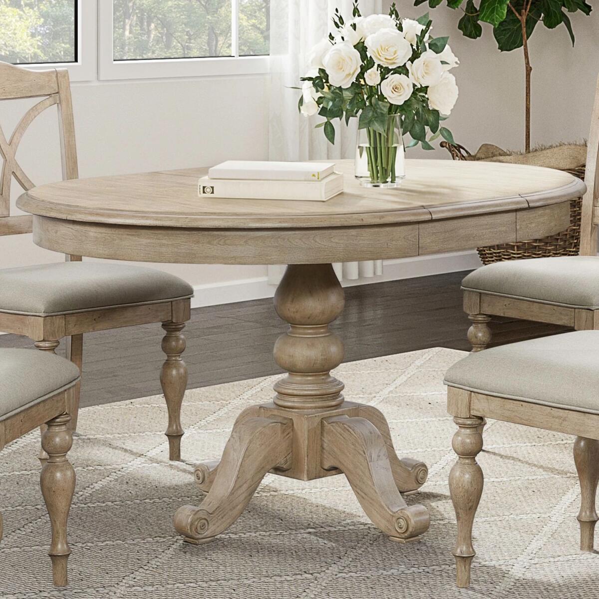 1fd9395009533c416bca4871f0286053 Summer House Round Pedestal Table Top - Image 1