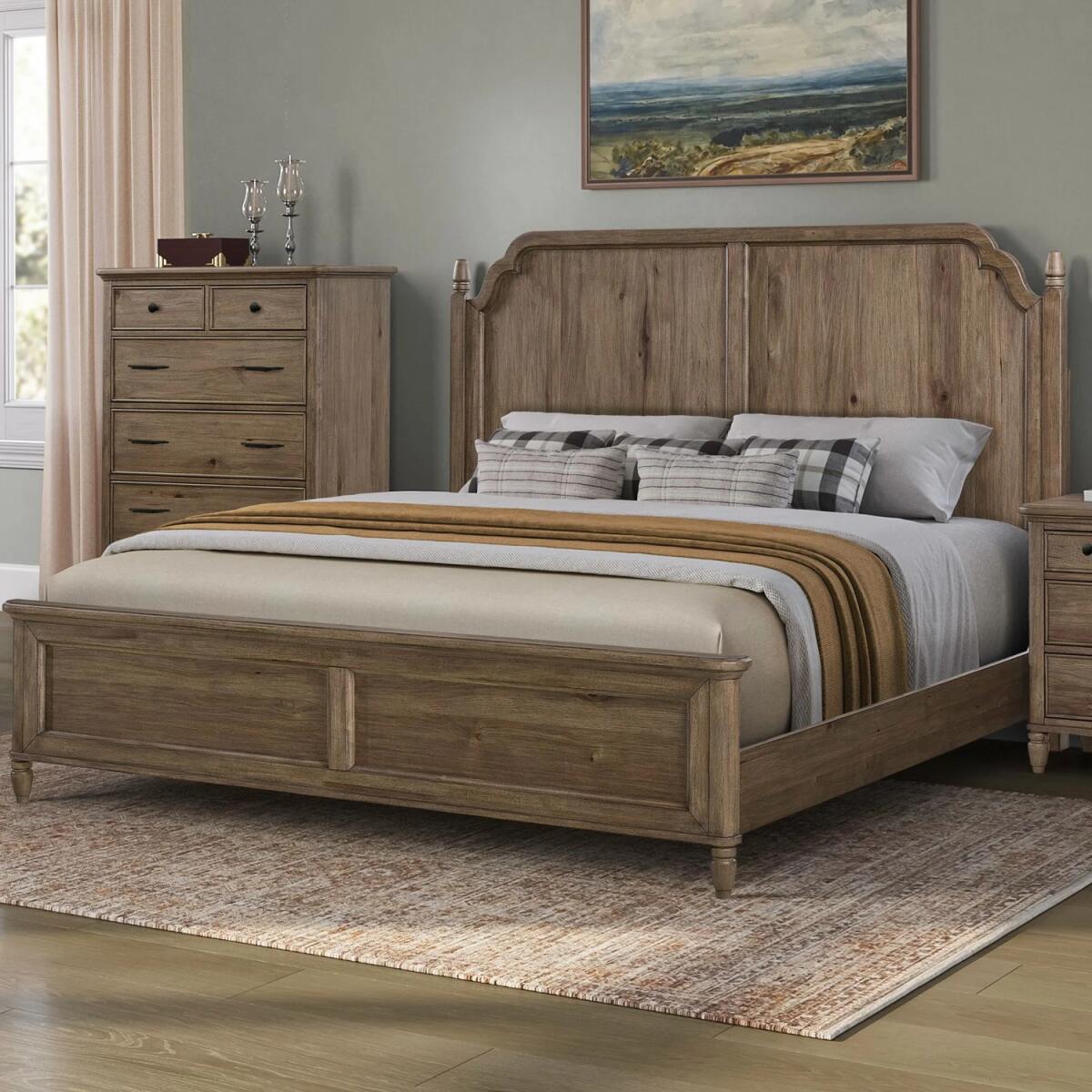 217dec0a68dbc0860659a430a8ca5bcc King California Panel Bed - Image 1