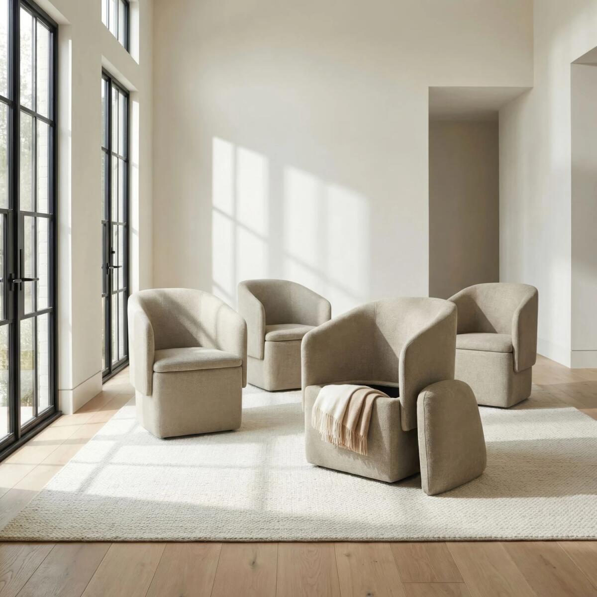 35f9837e1c8fbca90dbab83786898b85 Sand Accent Dining Chairs - Set of 4 - Image 1