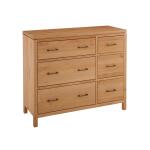 2 West 6 Drawer Combo Dresser - 63261