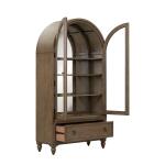 Americana Farmhouse Arched Display Cabinet - Image 6