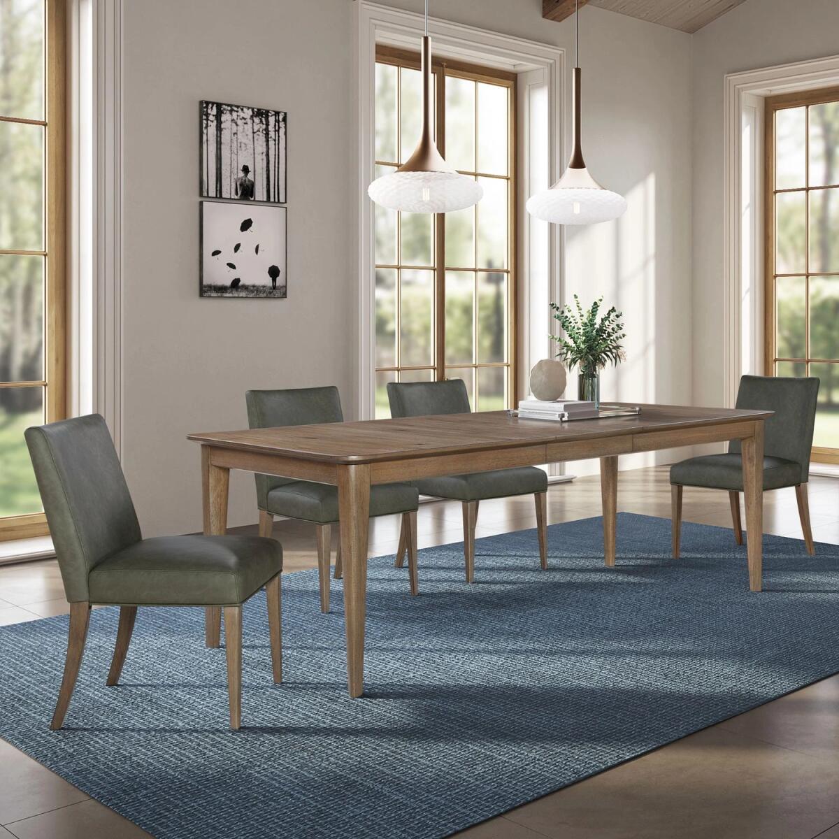 41744e3eaa210eb9ea0ea8ffeced182a 5 Piece Rectangular Table Set - Image 1