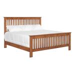 Shaker Slat King Bed - Low Footboard - 61354