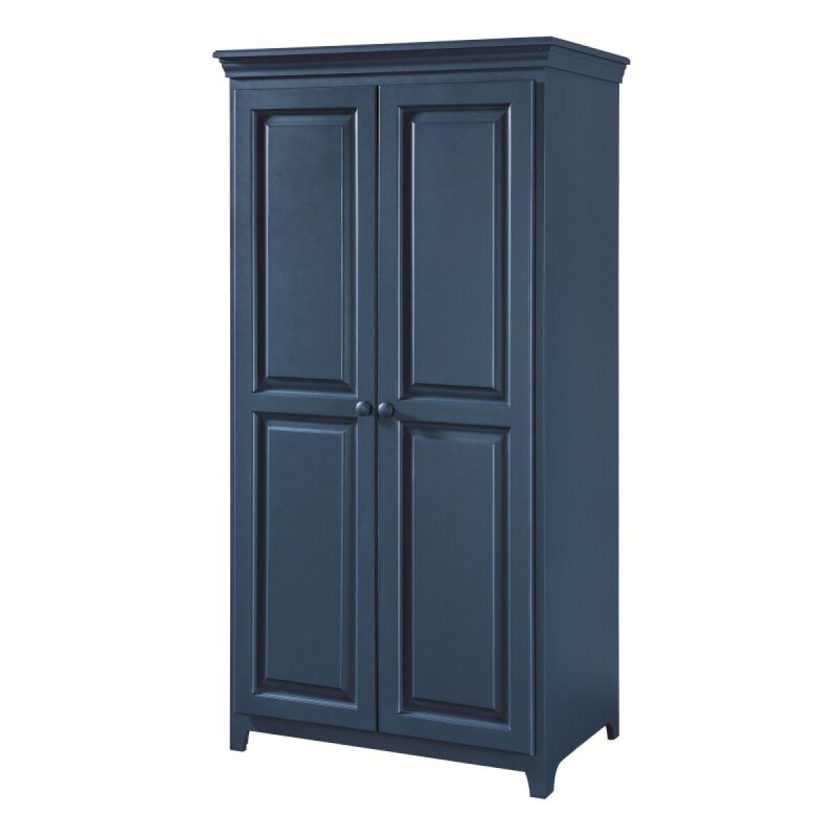 61b0553e5f8bdf6a820bd259afa9eedd 72" Pine 2 Door Wardrobe - 73675 - Image 1