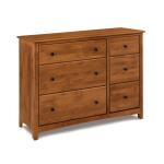 Shaker 6 Drawer Combo Dresser - 61561