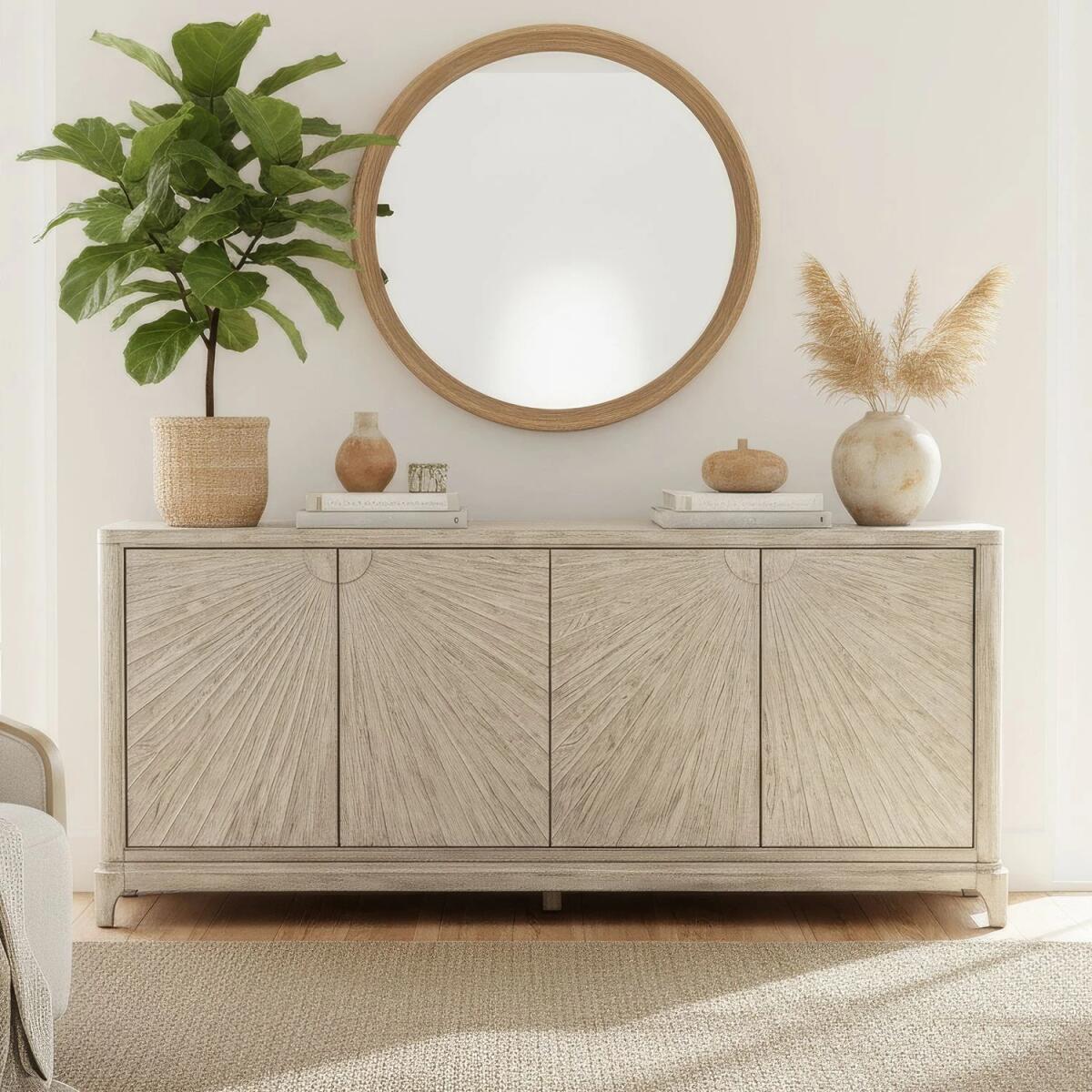 740e29118a9d865fcccf0c95c377df26 4 Door Accent Cabinet - Image 1