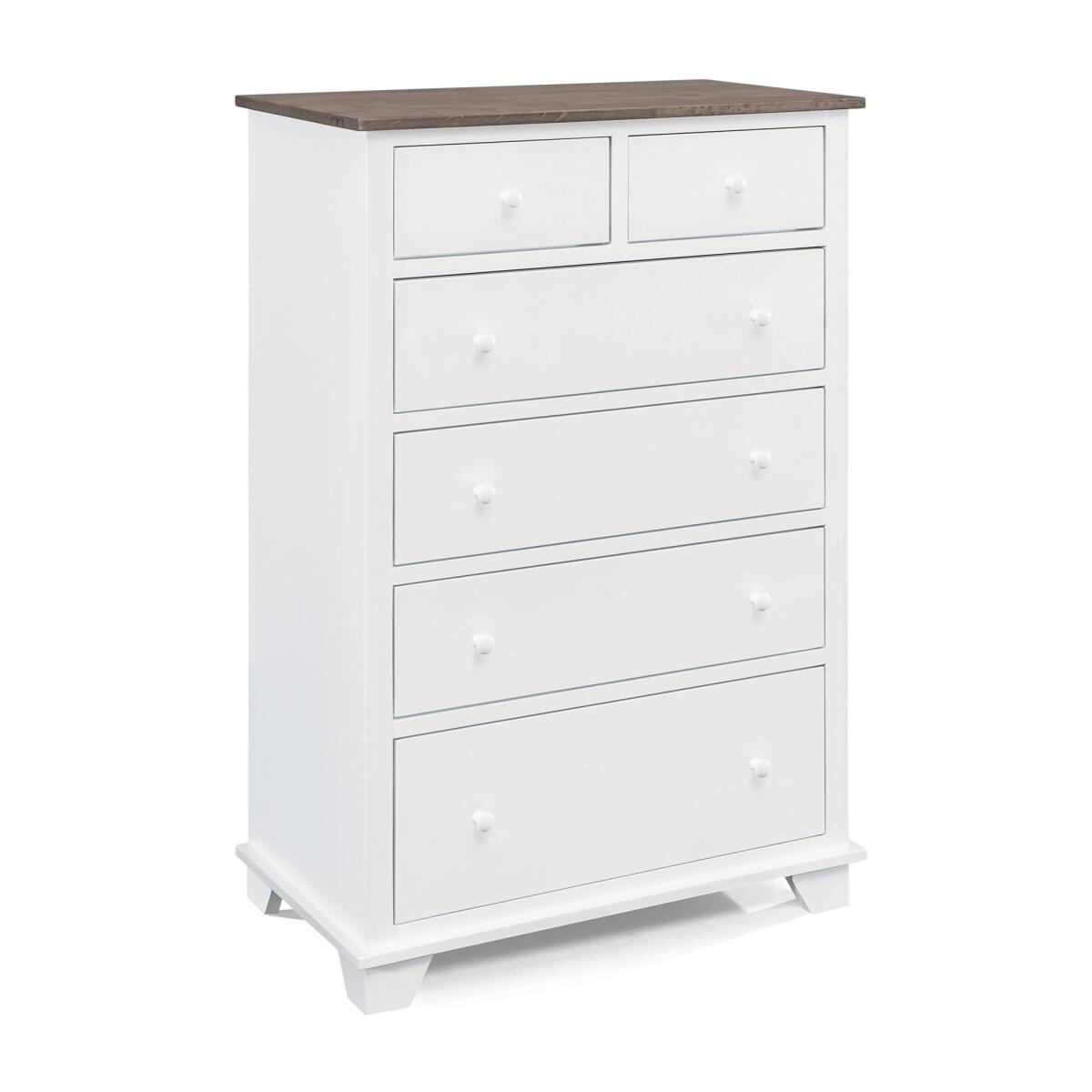 74b945a80c4cd36036cb81b1de19608f Portland 6 Drawer Chest - 51161DSW - Image 1