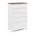 Portland 6 Drawer Chest - 51161DSW