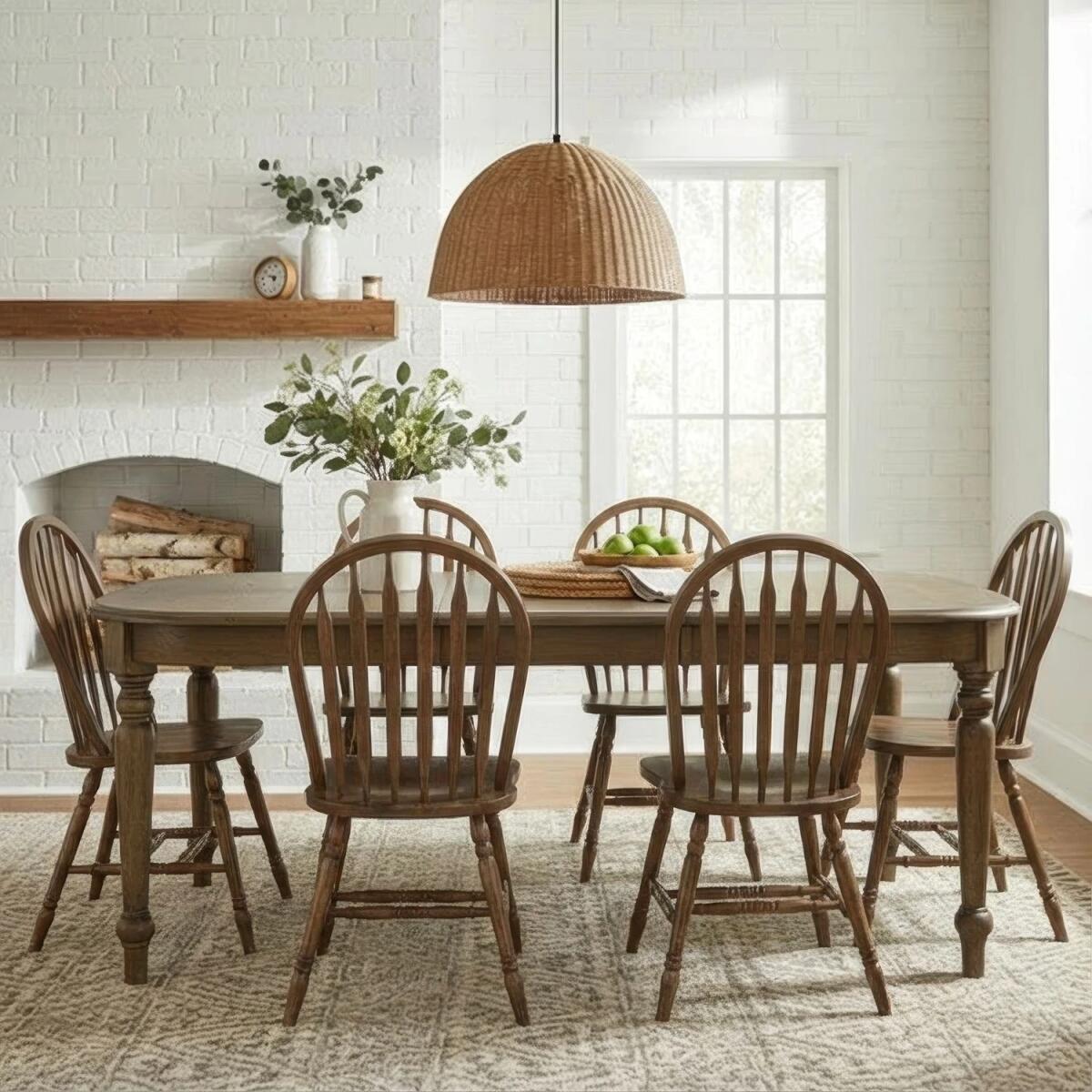 9304483131b78fc872cb8772cec5c027 Carolina Crossing 7 Piece Leg Table Set - Image 1