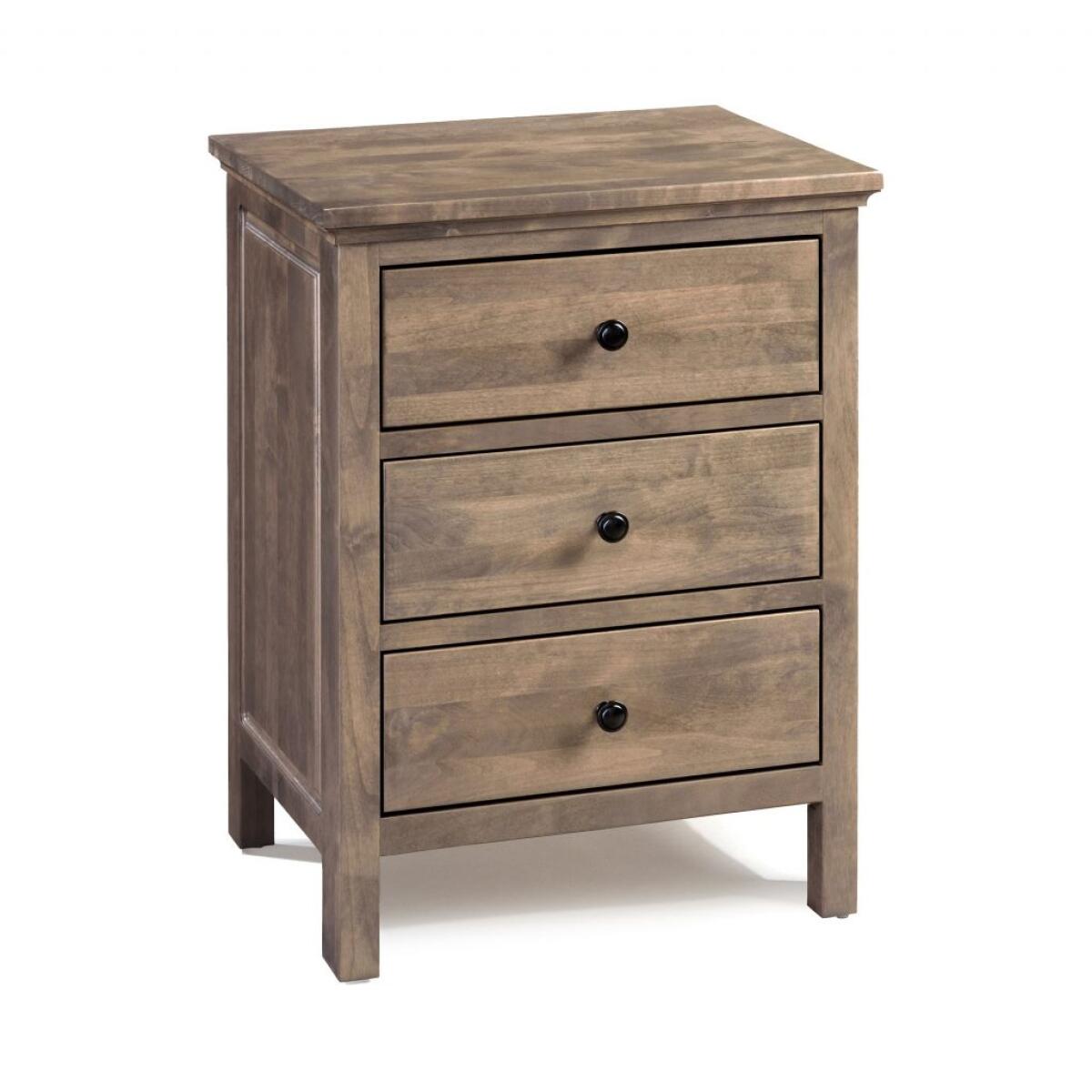 b1b3d8f1c80ebce9fcc4720090bd4688 Heritage 3 Drawer Wide Nightstand - 62231 - Image 1