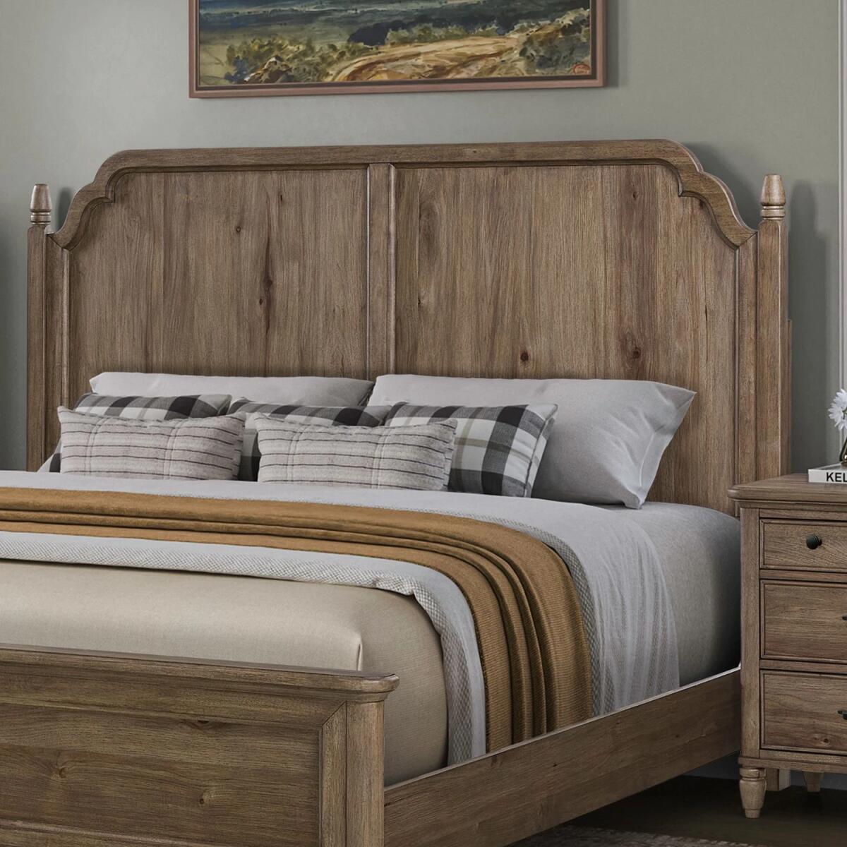 bd2e450da4120b5810556b672eda605d King Panel Headboard - Image 1